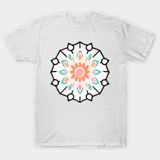 mandala Clamber Paint T-Shirt